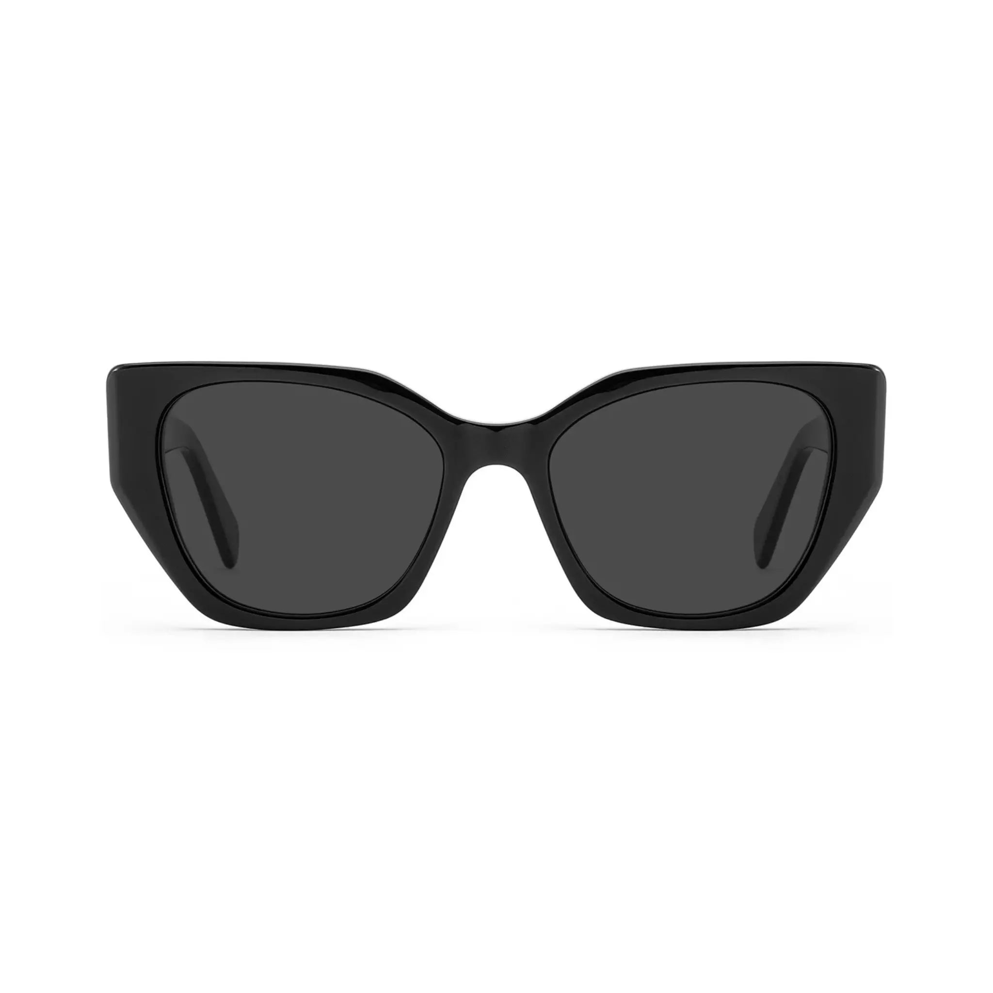 Betty’s Retro Shades Celeste sunglasses in black with dark grey lenses