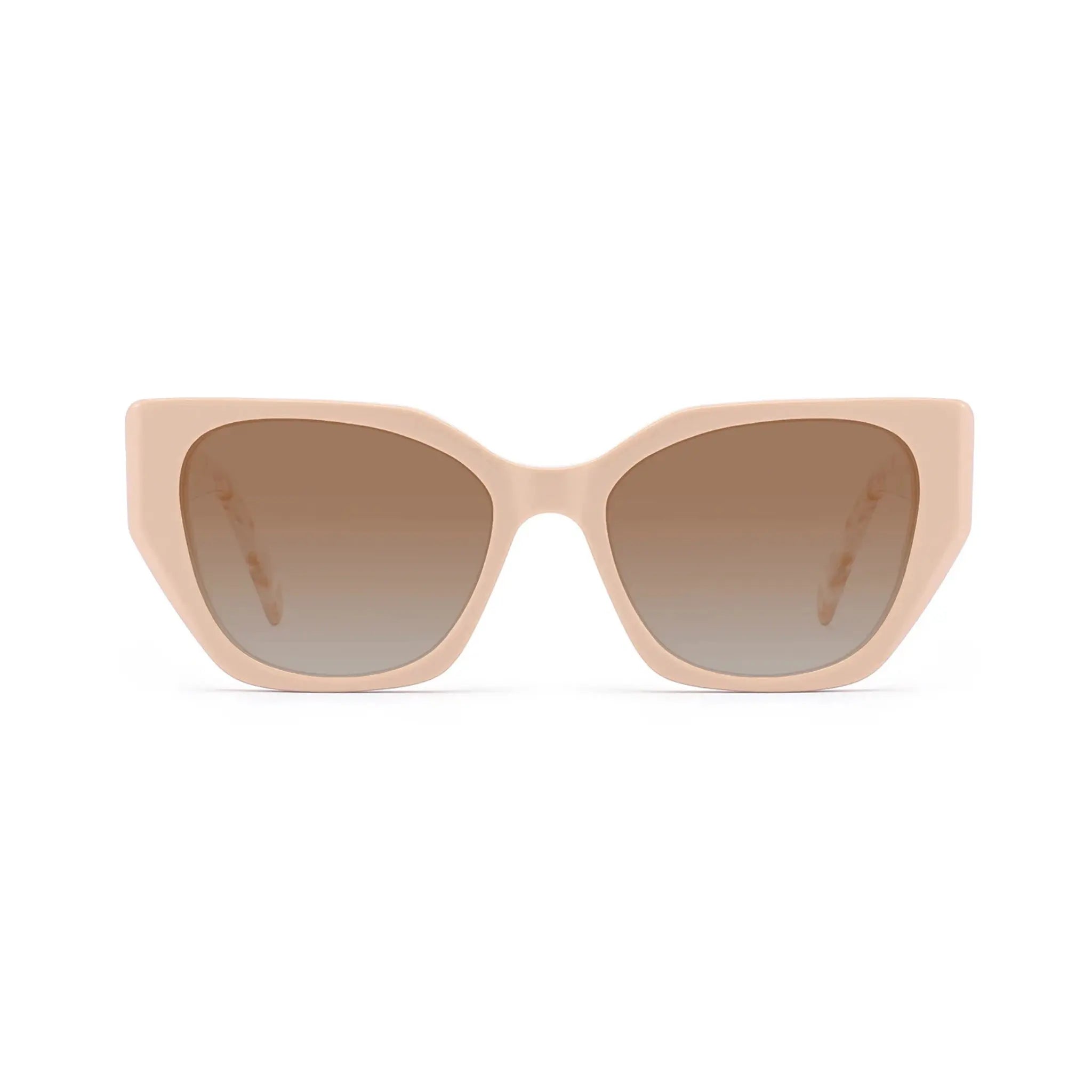 Betty’s Retro Shades Celeste sunglasses in pink with amber lenses