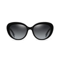 Betty’s Retro Shades Charlene sunglasses in black with dark grey lenses