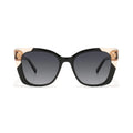 Betty’s Retro Shades Gloria sunglasses in marbled black with grey gradient lenses