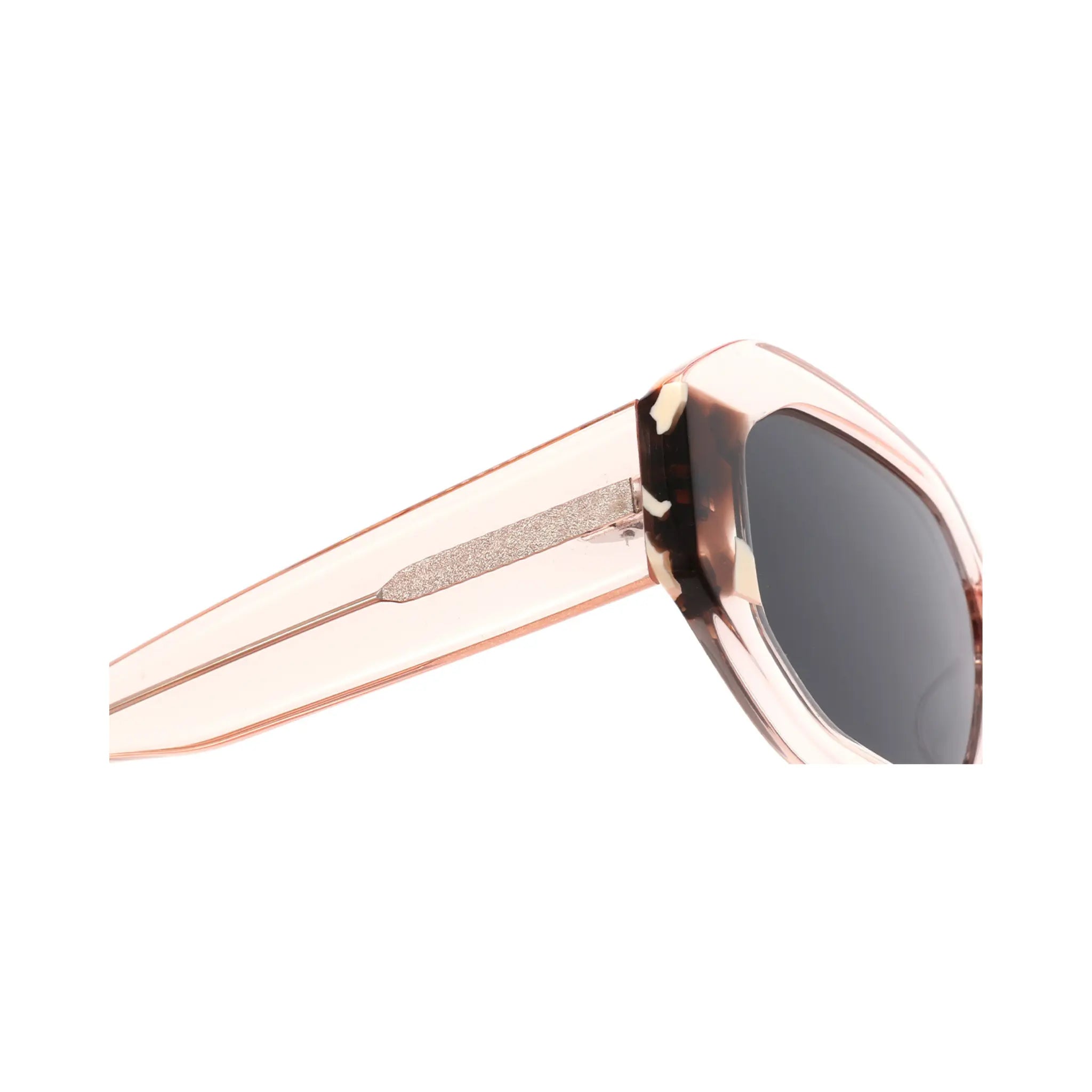 Betty’s Retro Shades Ivy sunglasses in marbled pink with dark grey lenses