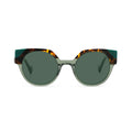 Betty’s Retro Shades Joyce sunglasses in marbled green with green lenses