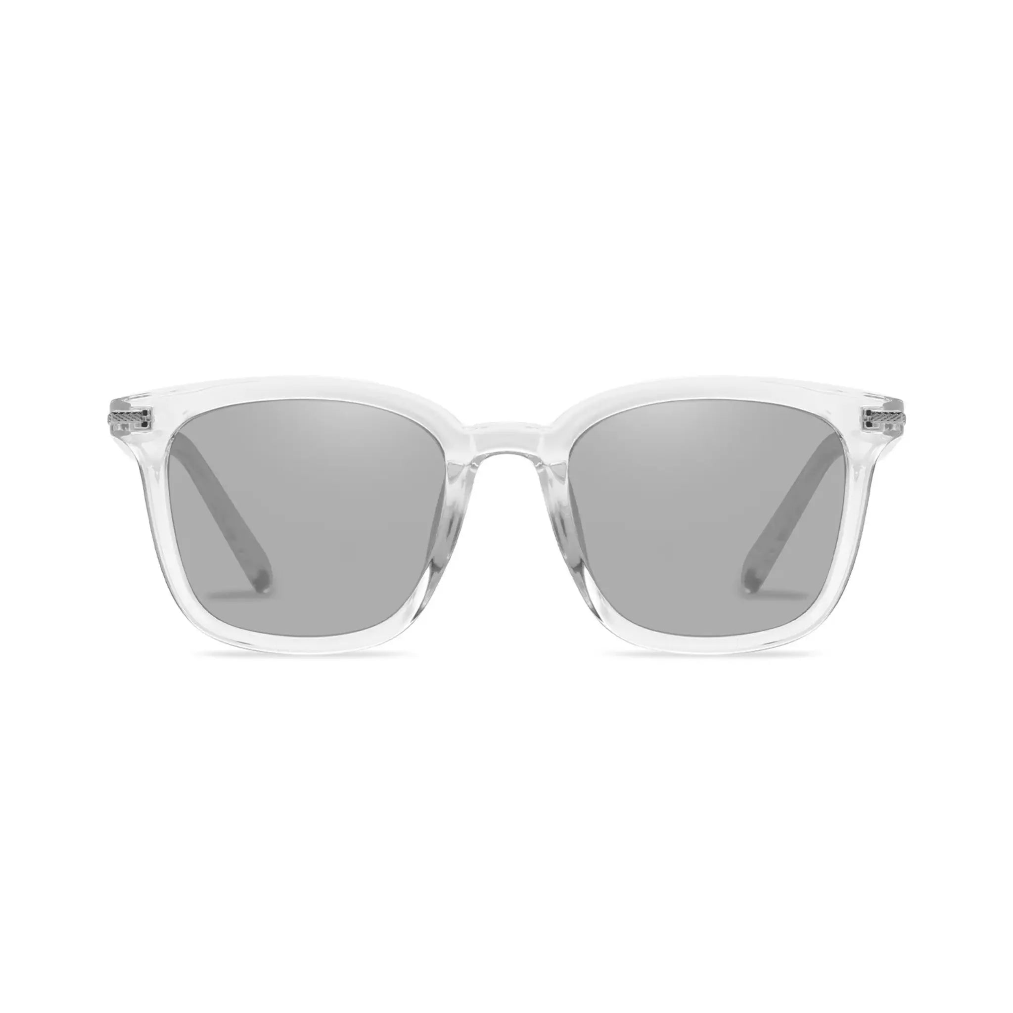 Betty’s Retro Shades Lana sunglasses in clear grey with light grey lenses