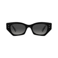 Betty’s Retro Shades Phyllis sunglasses in black with grey gradient lenses