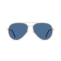 Betty’s Retro Shades Renee sunglasses in rose gold with blue lenses