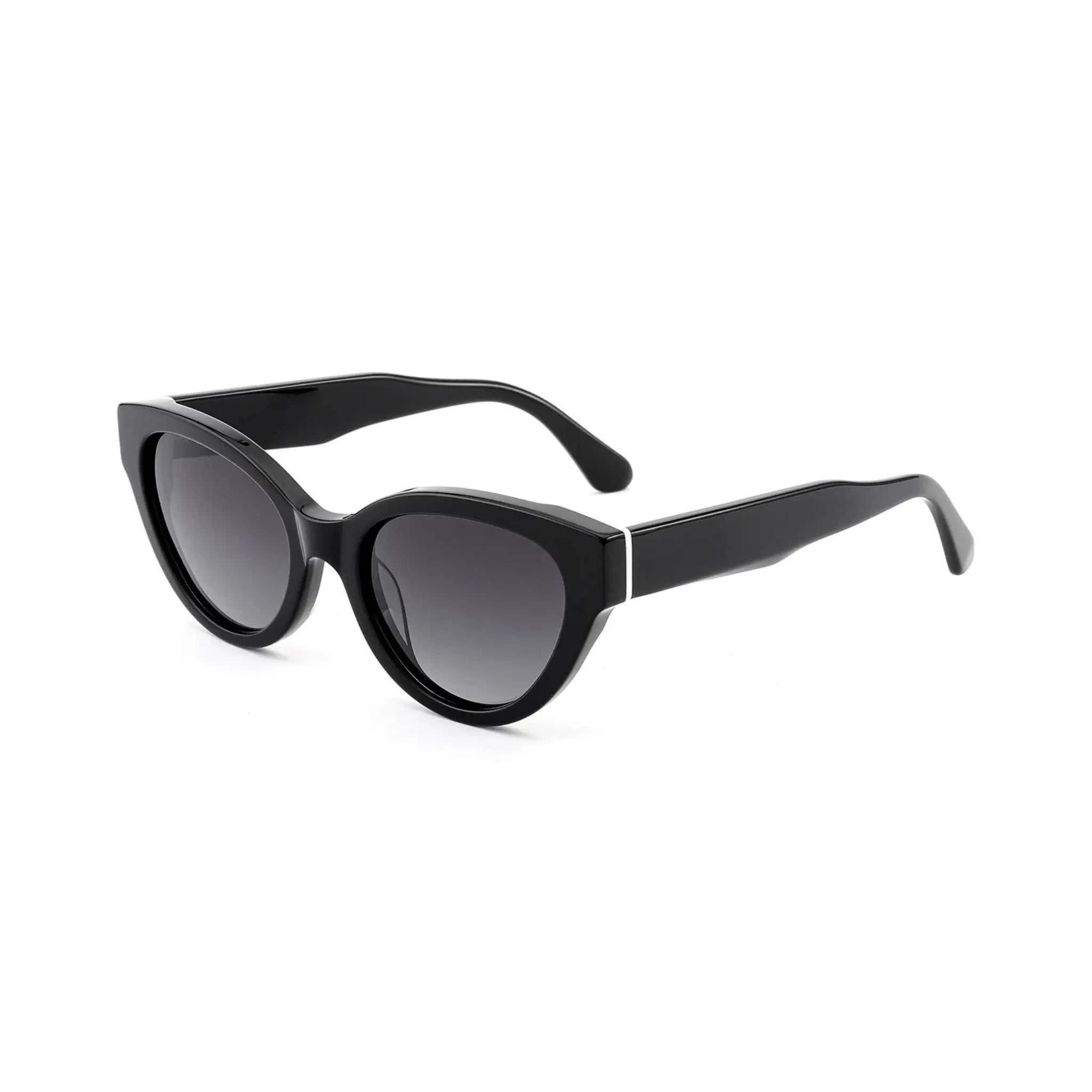 Betty’s Retro Shades Shirley sunglasses in black with dark grey lenses
